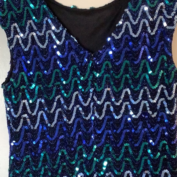 Sequined Tank Top - Picture 2 of 3